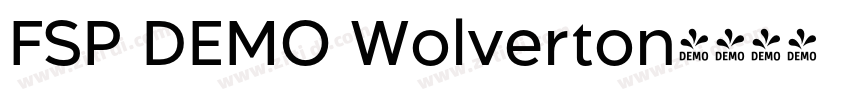 FSP DEMO Wolverton字体转换 FSP DEMO Wolverton字体转换